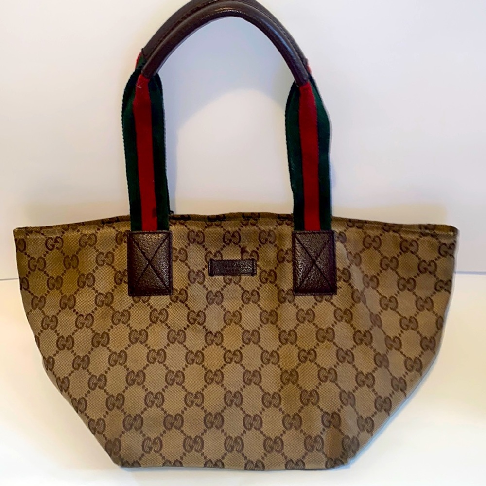 Vintage Authentic Gucci Monogram bag